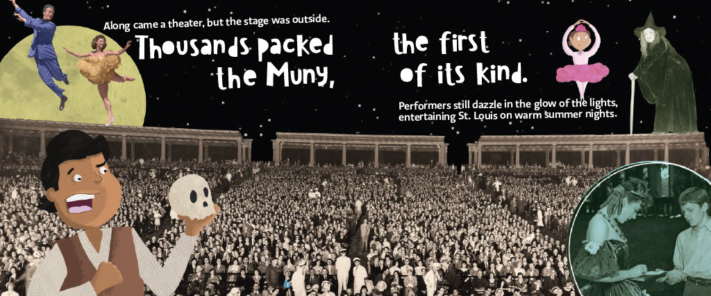 How Forest Park Was Made Spread 3