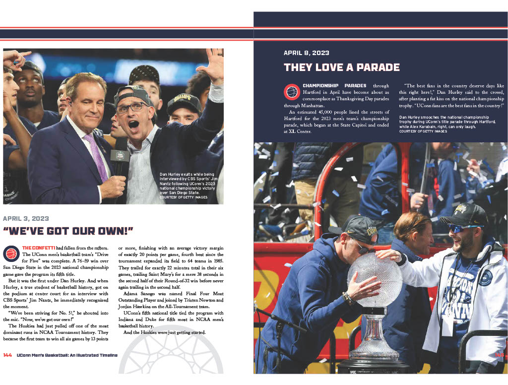UConn Men's Basketball Spread 4