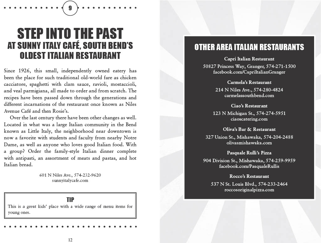 100 South Bend Spread 1