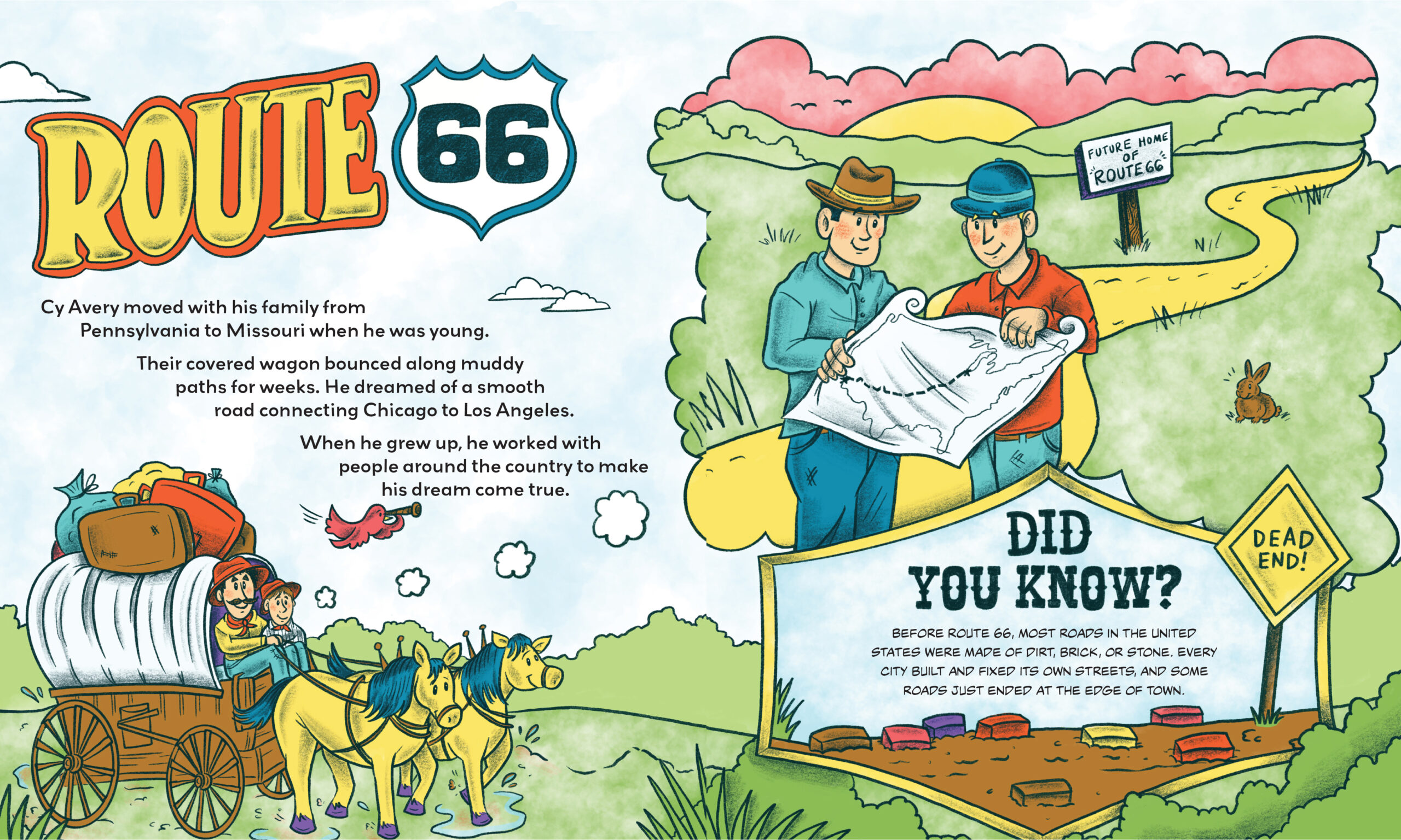 Route 66 spread 1