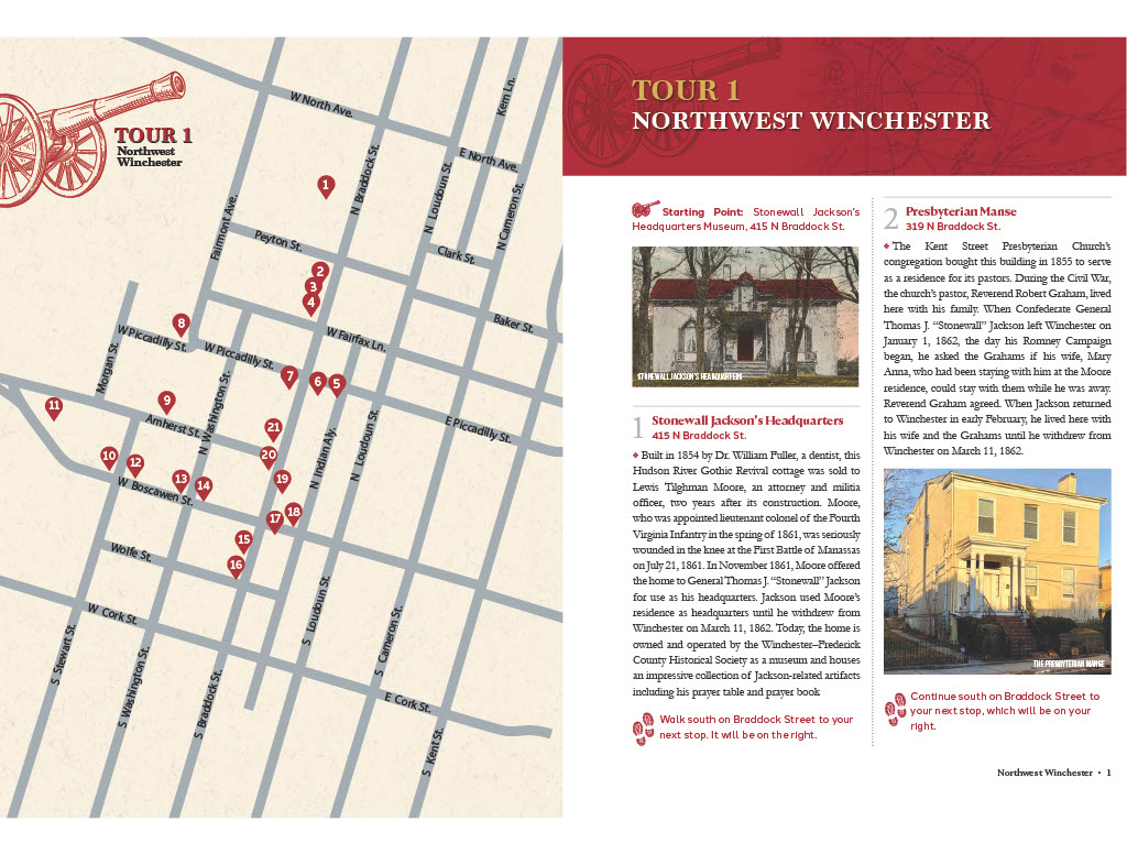 Winchester and The Civil War Spread 1