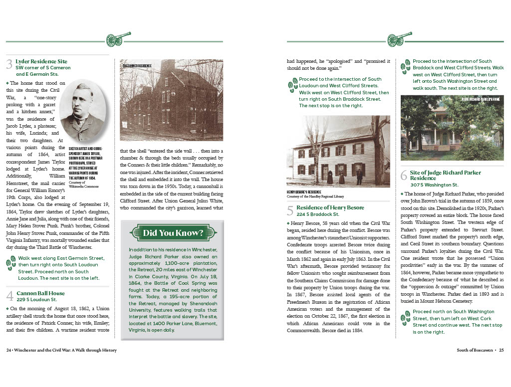 Winchester and the Civil War Spread 3