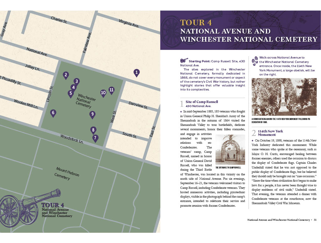 Winchester and the Civil War Spread 4